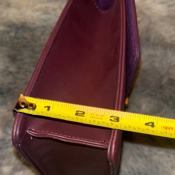 Badgley Mischka Satchel purse crossbody with Gold Accents NWT - Picture 9 of 13